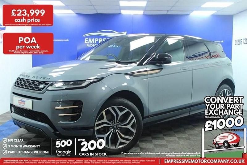 Used Land Rover Range Rover evoque First Edition 2019 Grey SUV