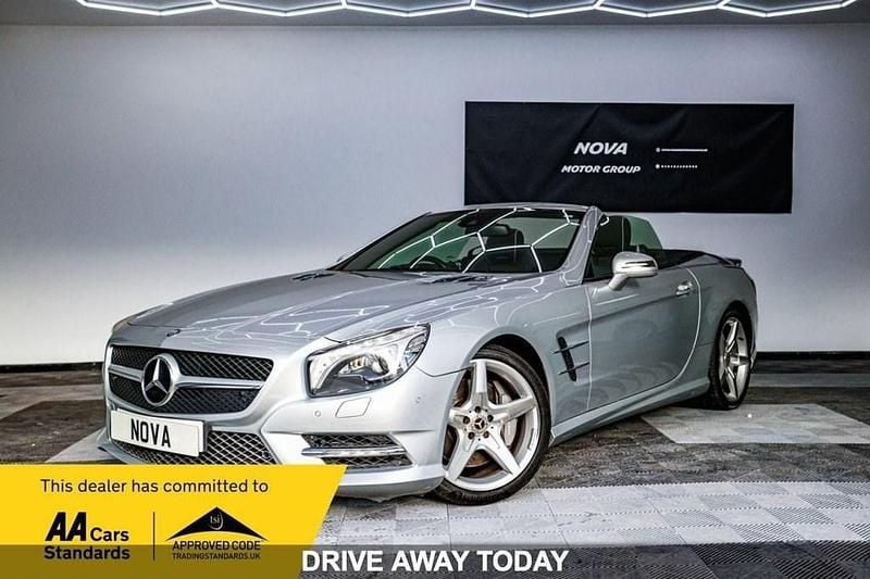 Silver Used 2013 Mercedes SL350 AMG Cabriolet | £18,399 (Fair price) - Image 1/4