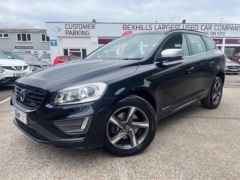 Black Used 2015 Volvo XC60 R-Design SUV | £12,499 (A bit pricey) - Image 1/4