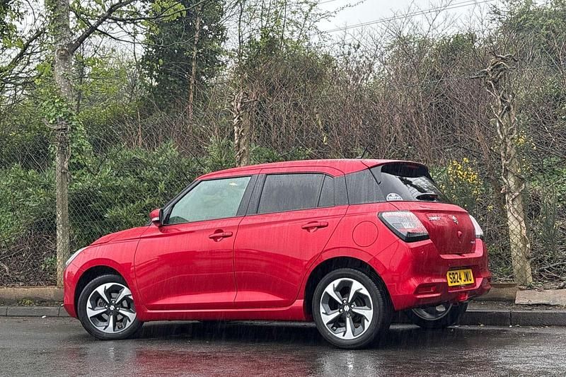Used Suzuki Swift 2024 Red Hatchback