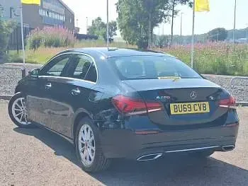 Used Mercedes A200 Premium 163 HP (119 kW) 2019 Black Sedan