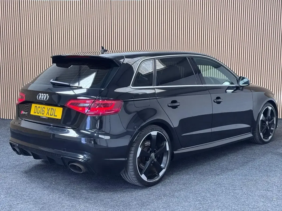 Used Audi RS3 Comfort 2016 Black Sedan