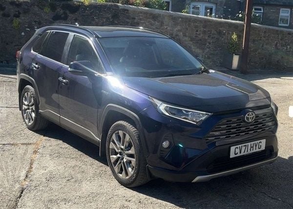 Blue Used 2021 Toyota RAV4 SUV | £22,791 (Fair price) - Image 1/1
