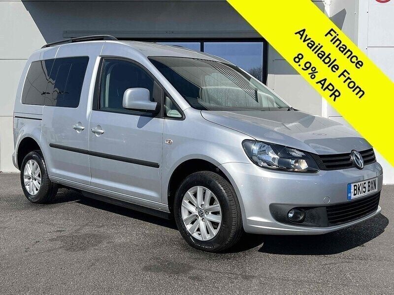 Silver Used 2015 VW Caddy Maxi Life Life MPV | £8,795 - Image 1/3
