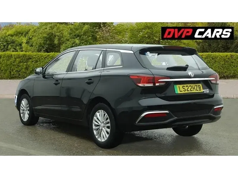 Second-hand MG MG5 EV Excite 114 kW (156 CP) 2022 Negru Break