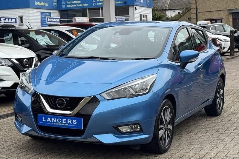 Used Nissan Micra Acenta 2019 Blue Hatchback