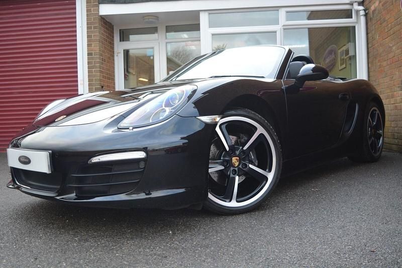 Used Porsche Boxster Black Edition 2016 Black Cabriolet