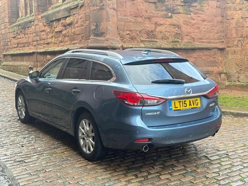 Used Mazda 6 2015 Blue Estate