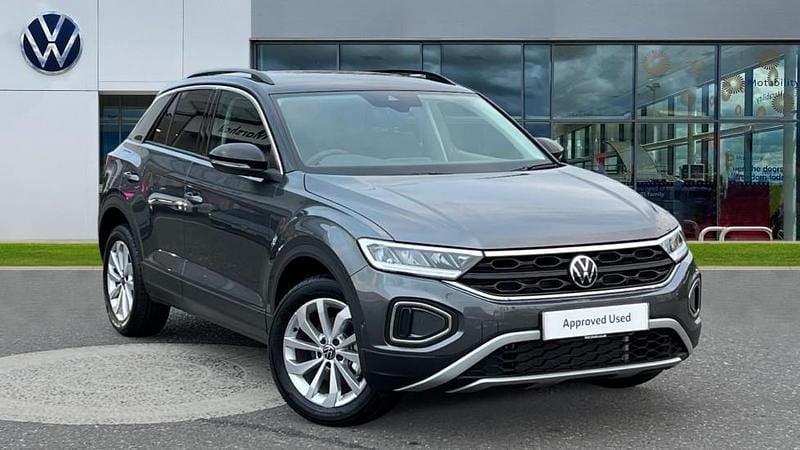 Indium grey metallic black New 2025 VW T-Roc Match SUV | £26,999 (Super price) - Image 1/4