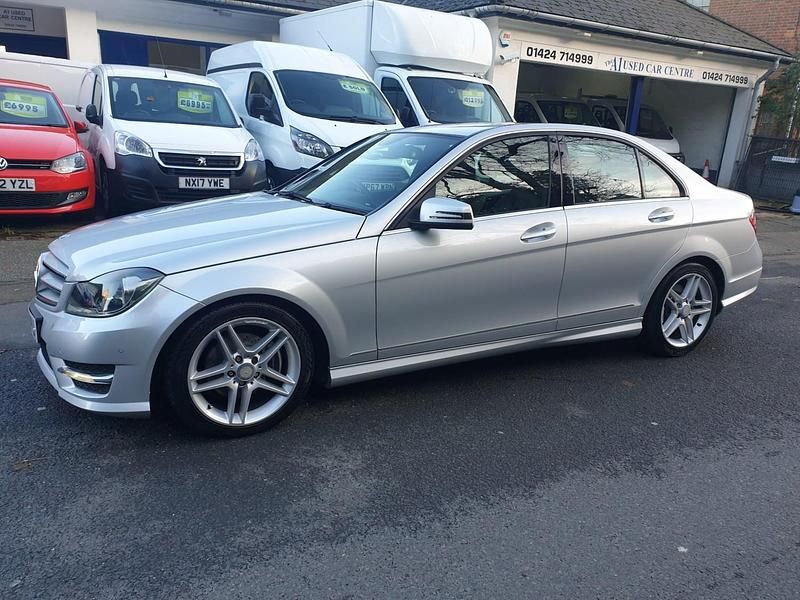Used Mercedes C220 AMG 2012 Silver Sedan