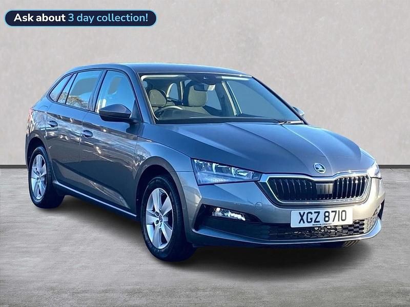 Grey Used 2022 Skoda Scala SE Hatchback | £12,399 (Fair price) - Image 1/4