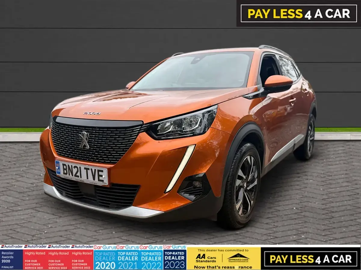 Used Peugeot 2008 Allure Premium 2021 Orange SUV