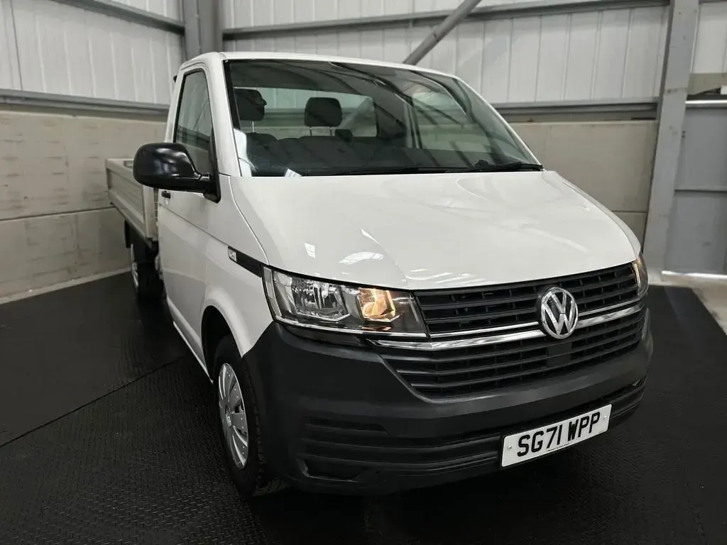 Used VW T6.1 110 HP (80 kW) 2021 White Van
