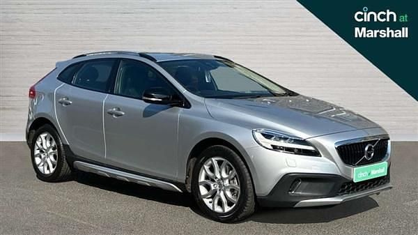 Silver Used 2017 Volvo V40 CC Pro Estate | £11,577 (Fair price) - Image 1/4