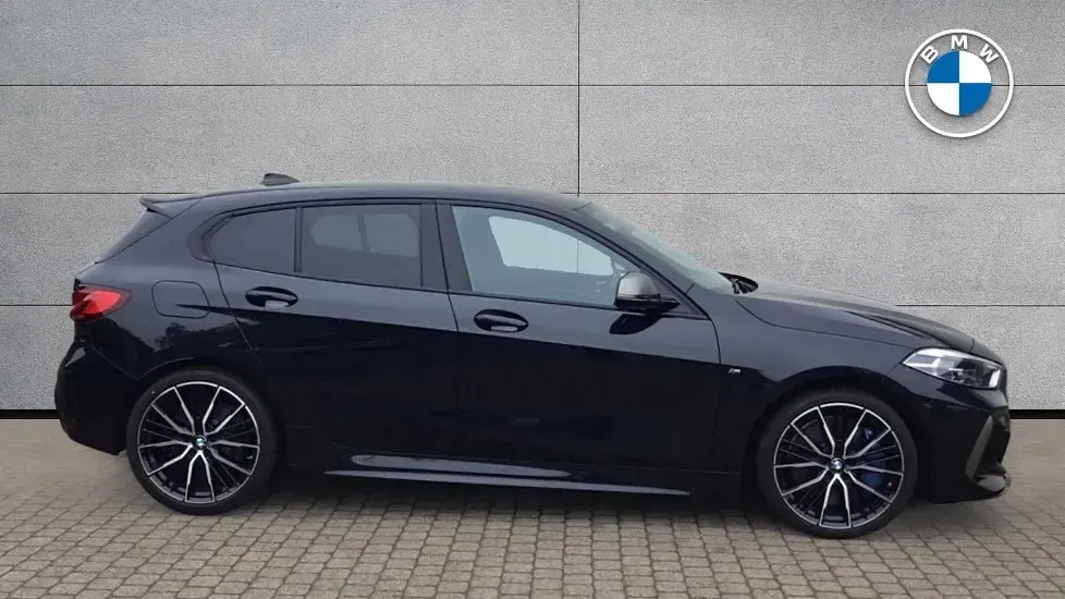 Used BMW M135 Shadowline 302 HP (222 kW) 2023 Black Hatchback