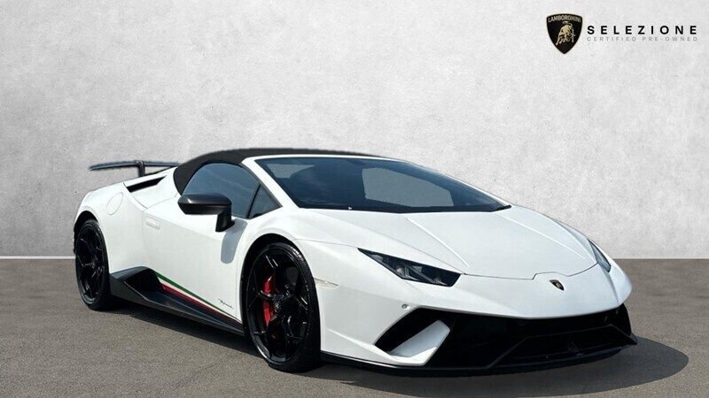 White Used 2019 Lamborghini Huracán Cabriolet | £198,500 - Image 1/4