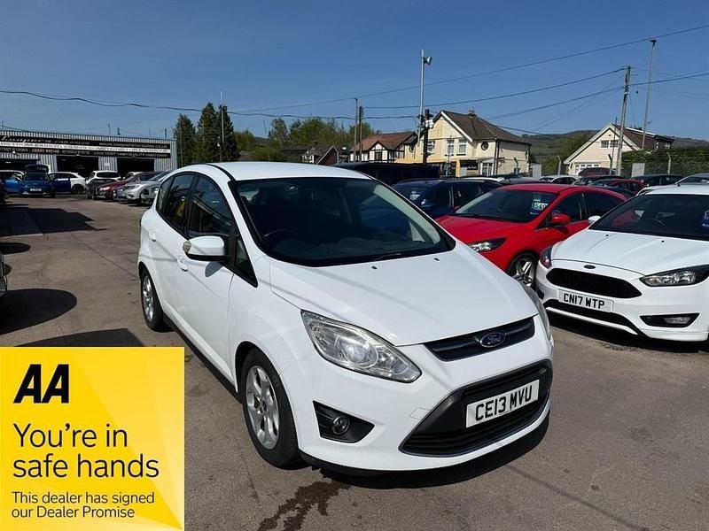 Begagnad Ford C-MAX Zetec 105 HK (77 kW) 2013 Vit Minibuss