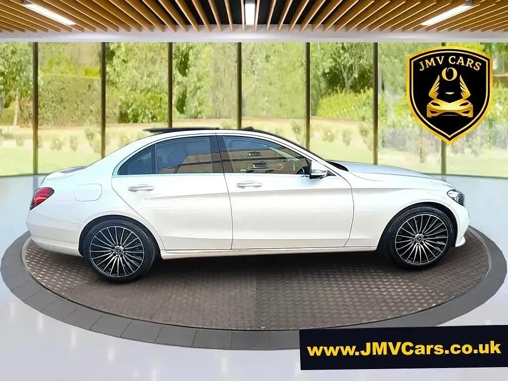 Used Mercedes C220 Sport Edition 2020 White Sedan