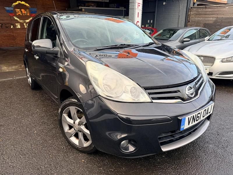 Begagnad Nissan Note N-TEC 2011 Svart Halvkombi