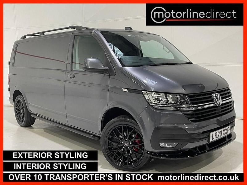Begagnad VW Transporter Highline 2020 Grå Van