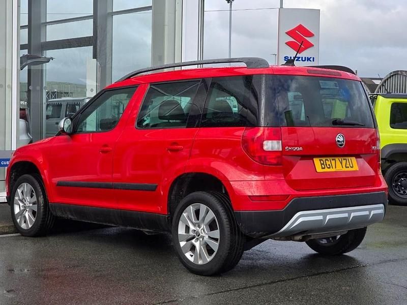 Used Skoda Yeti Outdoor SE L 2017 Red SUV