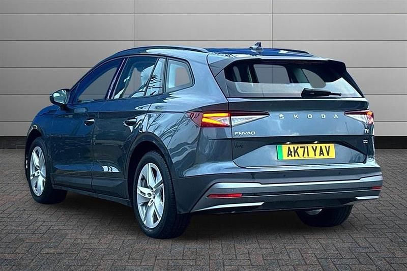 Used Skoda Enyaq iV ecoSuite 131 kW (179 HP) 2021 Quartz grey SUV