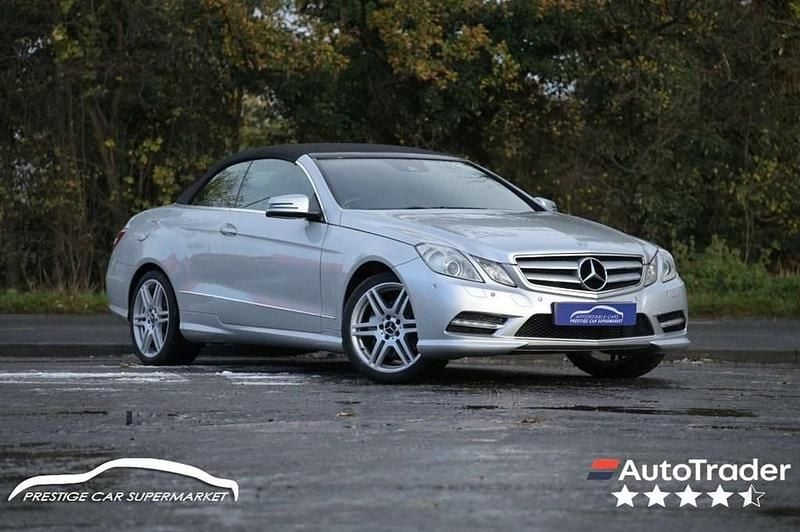Silver Used 2011 Mercedes E220 Sport Edition Cabriolet | £4,999 (Good price) - Image 1/4