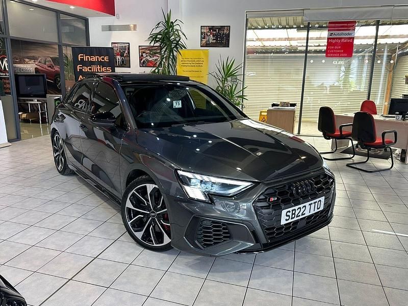 Grey Used 2022 Audi S3 Advanced Hatchback | £30,995 (Super price) - Image 1/4