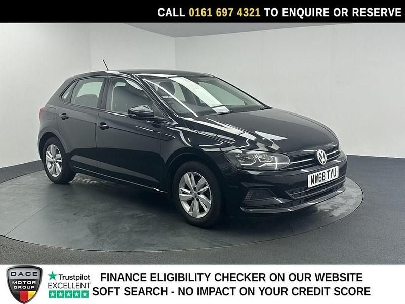 Used VW Polo SE 80 HP (58 kW) 2019 Black Hatchback