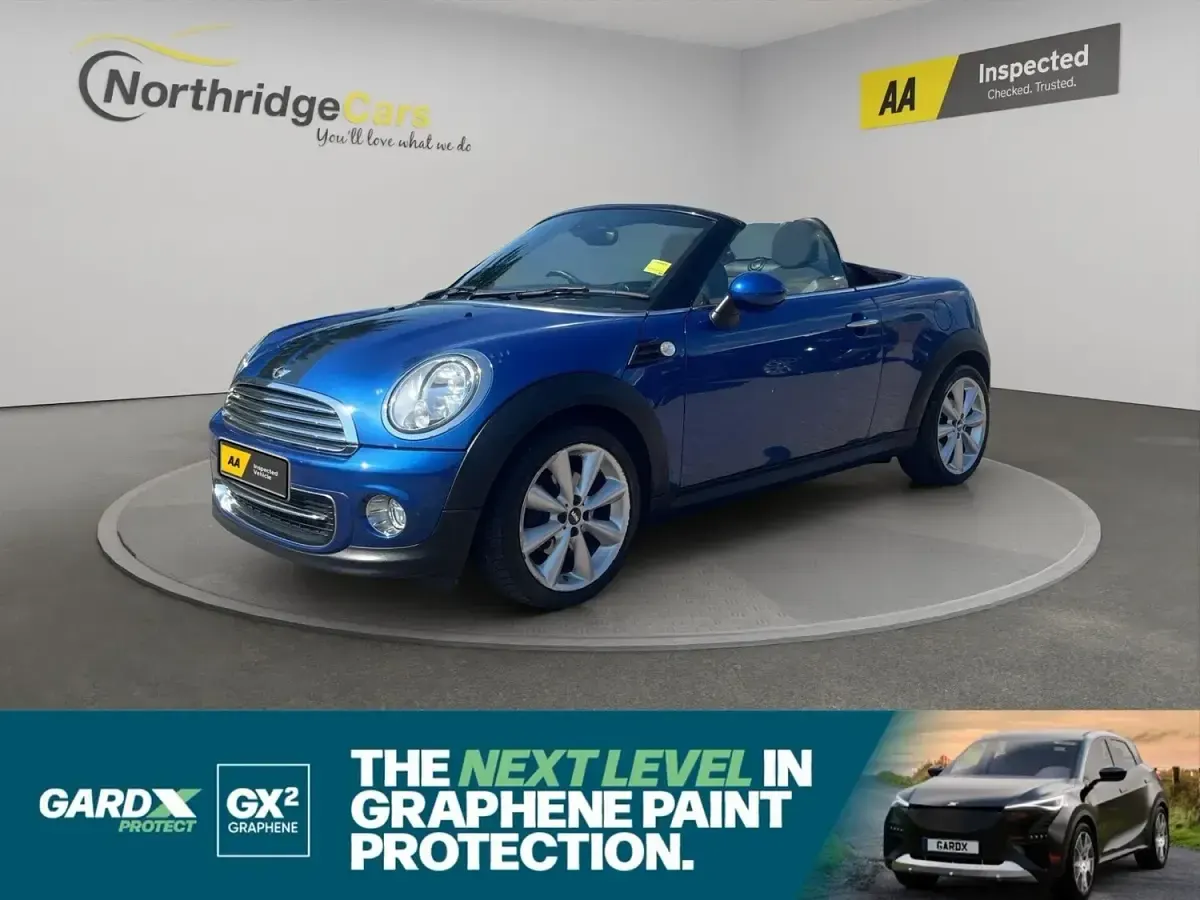 Used Mini Cooper Roadster 2015 Blue Cabriolet