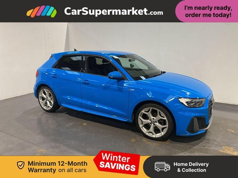 Blue Used 2019 Audi A1 S-Line Hatchback | £14,197 (Fair price) - Image 1/3