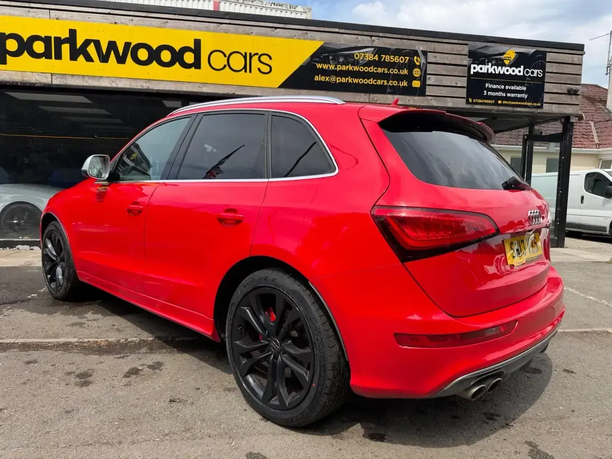 Used Audi SQ5 Comfort 340 HP (250 kW) 2013 Red SUV