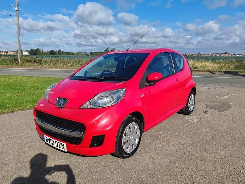 Red Used 2012 Peugeot 107 Active Hatchback | £1,895 (Fair price) - Image 1/4