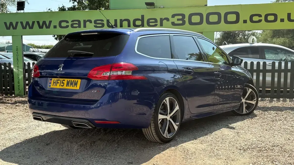Used Peugeot 308 GT 2015 Blue Estate