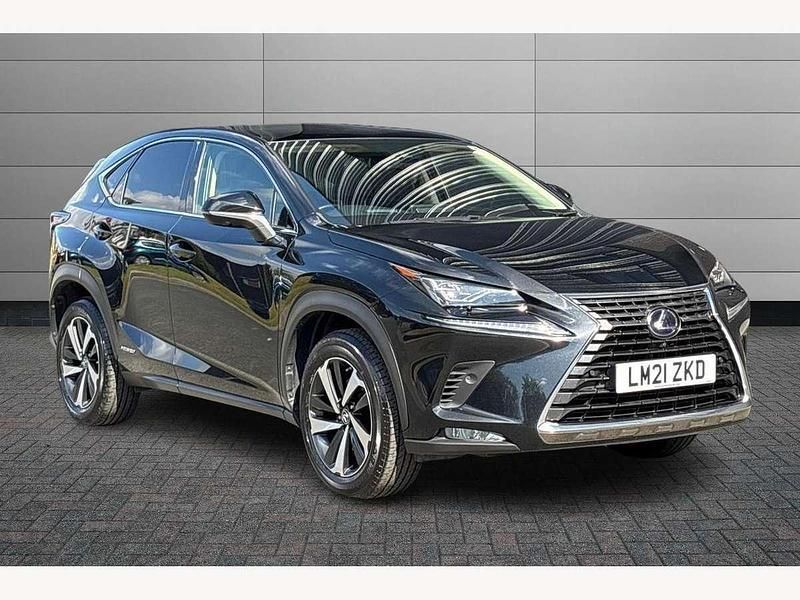 Black Used 2021 Lexus NX300h SUV | £31,891 (Expensive) - Image 1/3