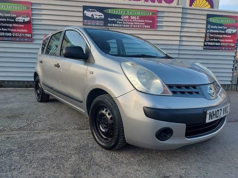 Used Nissan Note S 2007 Silver Hatchback