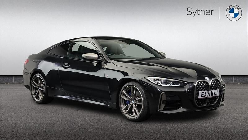Black Used 2021 BMW M440 M Sport Sedan | £33,450 (Fair price) - Image 1/4