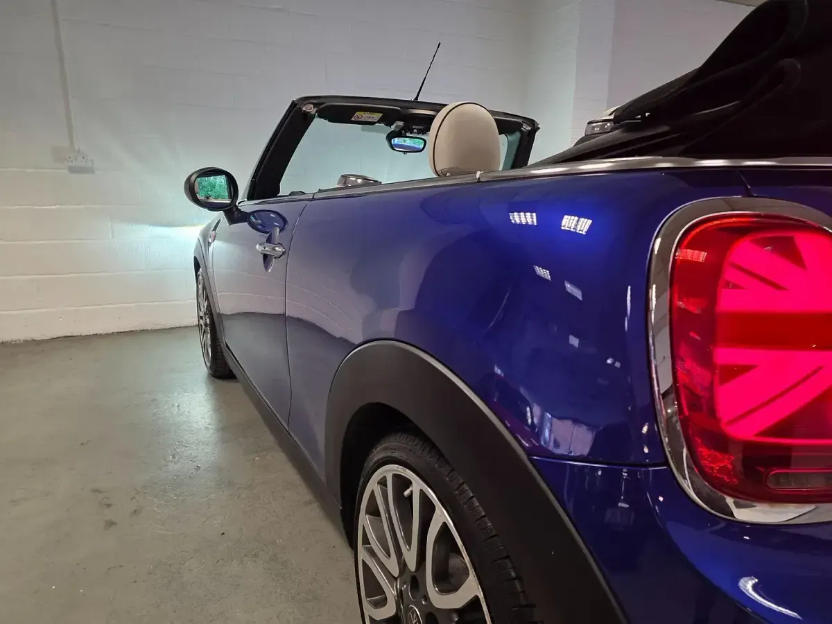 Used Mini Cooper S Cabriolet 2018 Blue Cabriolet