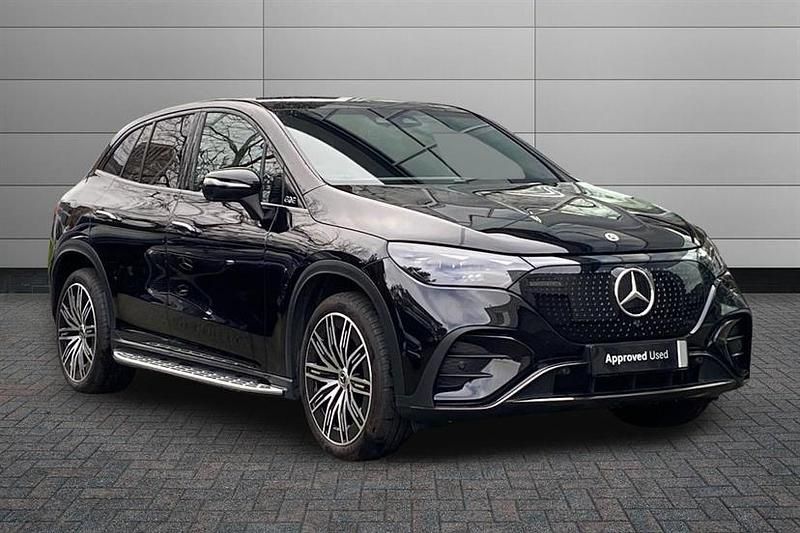 Used Mercedes EQE350 AMG line 214 kW (292 HP) 2024 Obsidian black Estate