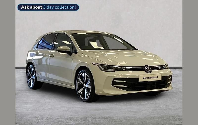 Used VW Golf VIII Match 150 HP (110 kW) 2024 White Hatchback