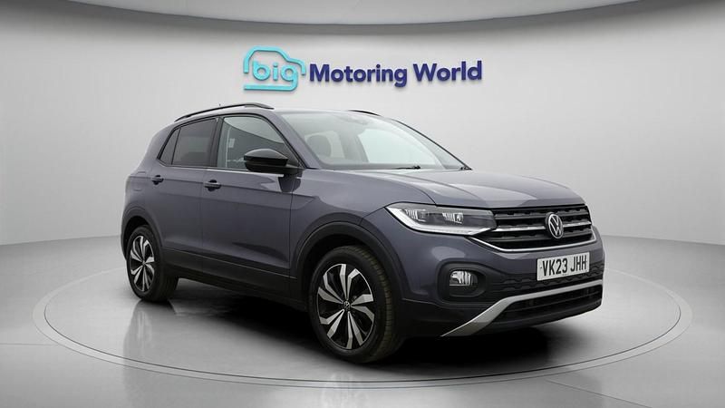 Used VW T-Cross Black Edition 110 HP (80 kW) 2023 Grey SUV