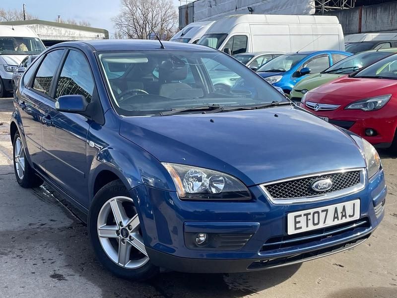 Used Ford Focus Titanium 145 HP (106 kW) 2007 Blue Hatchback