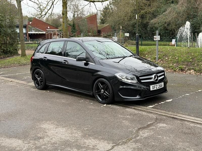 Used Mercedes B180 AMG line 109 HP (80 kW) 2015 Black MPV