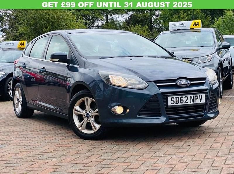 Grey Used 2012 Ford Focus Zetec Hatchback | £2,825 (Good price) - Image 1/4