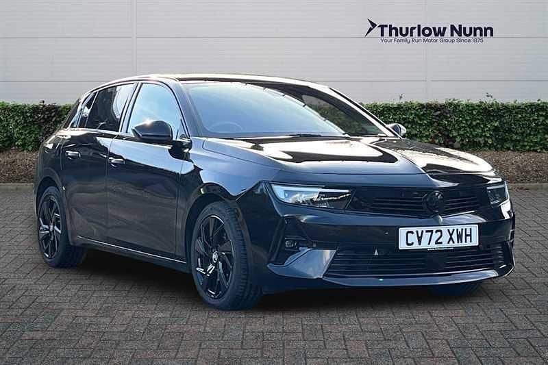 Used Vauxhall Astra GS Line 130 HP (95 kW) 2023 Black Hatchback