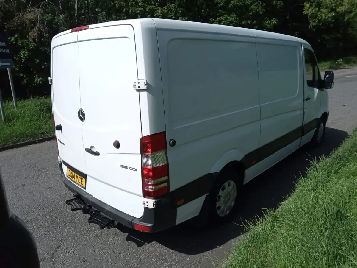 Usado Mercedes Sprinter 2014 Branco Van