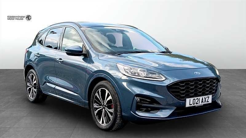 Blue Used 2021 Ford Kuga ST-Line SUV | £16,499 (Fair price) - Image 1/4