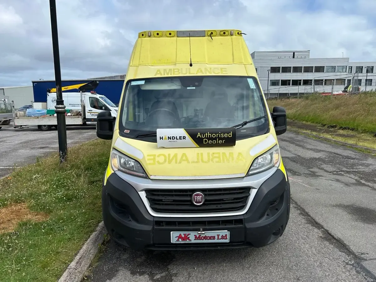 Used Fiat Ducato 150 HP (110 kW) 2018 Yellow Van
