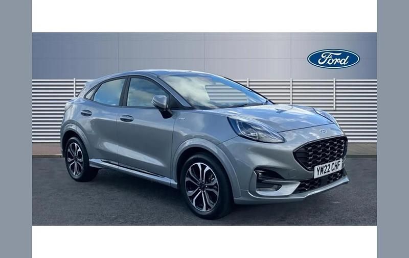 Silver Used 2022 Ford Puma Gen-E ST-Line SUV | £15,300 (Good price) - Image 1/4