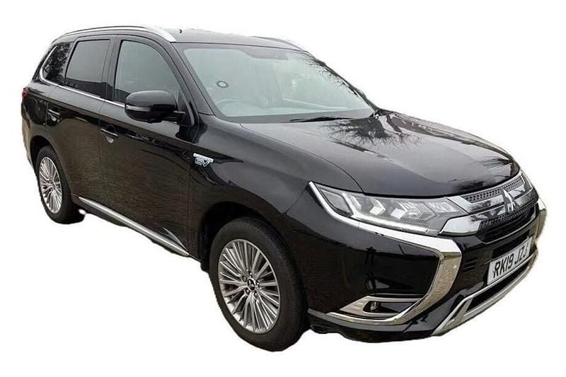 Used Mitsubishi Outlander P-HEV 2019 Black SUV